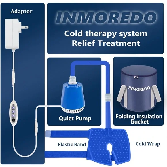 Cold Therapy System with Blue Wrap - Picture 3 of 3